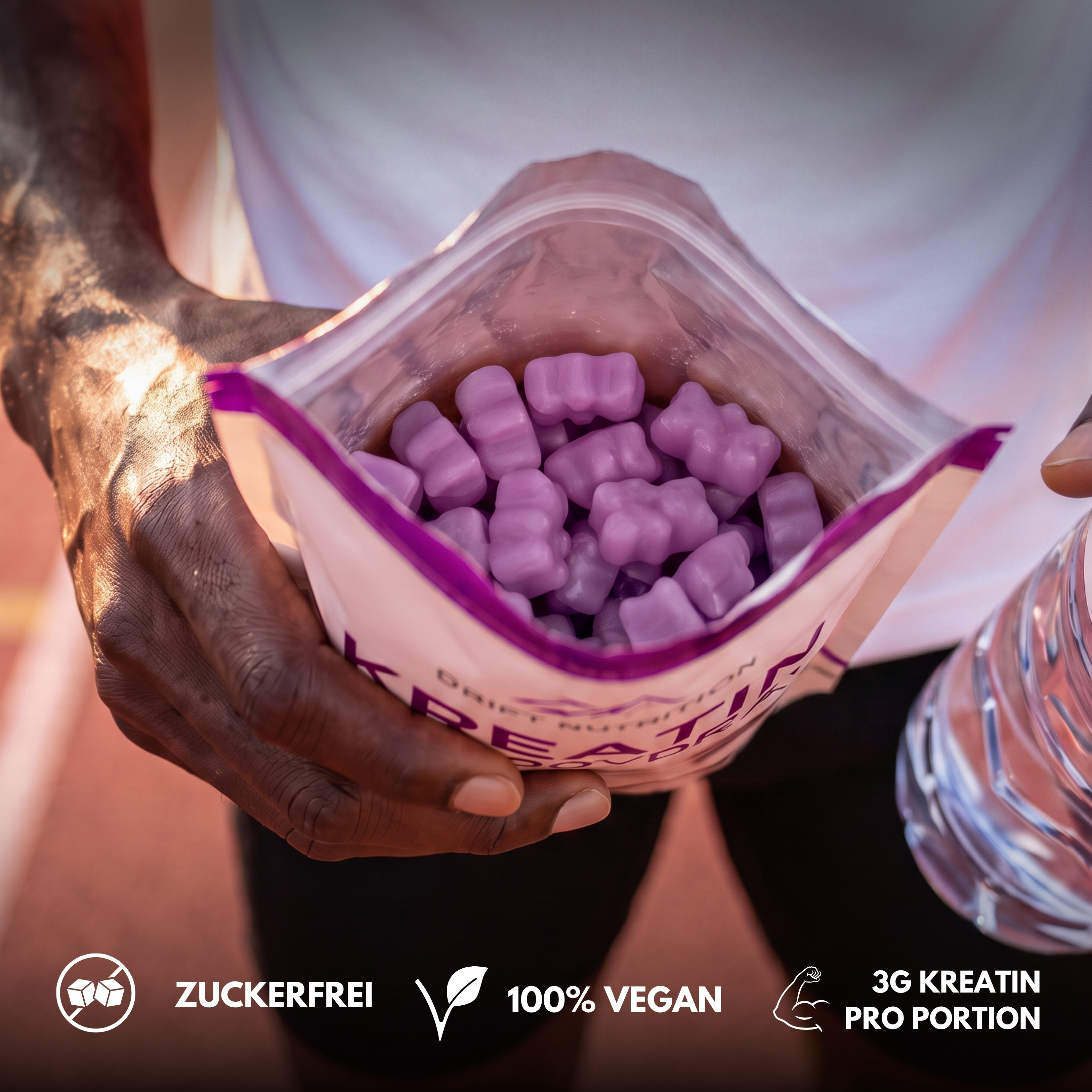 Kreatin Monohydrat | 90 Gummibären
