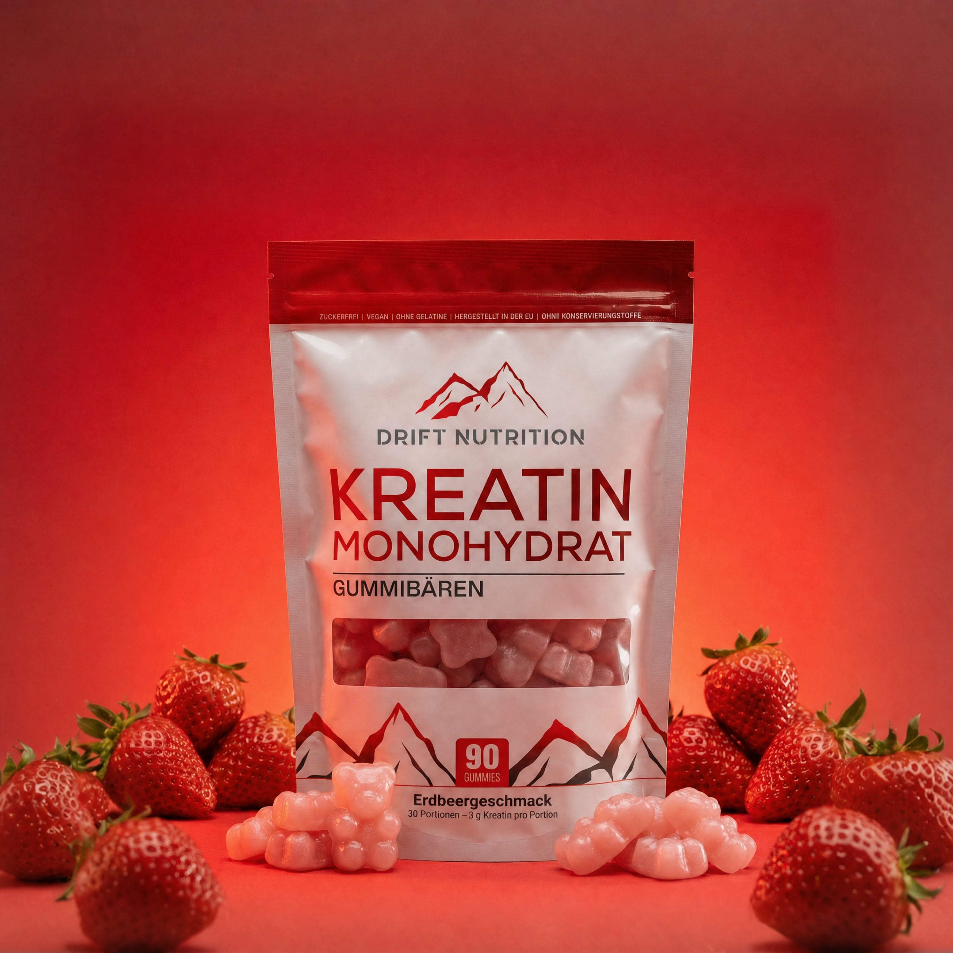 Kreatin Monohydrat | 90 Gummibären